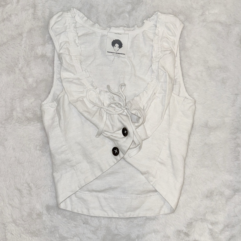 Vintage Patrick Robinson V Tank Top Size XL